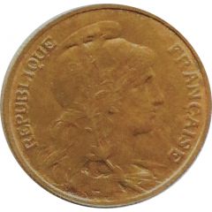 10 Centimes Daniel-Dupuis Epreuve en bronze, tranche cannelée)en bronze de revers