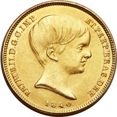 10 000 Réis - Pedro II