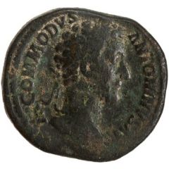Sestertius - Commodus LIBERTAS AVG TR P VI IMP IIII COS III P P S C, Libertas