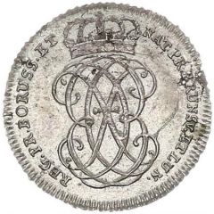 2 Gute Groschen - Louis Rudolph Marriage of Elisabeth Christine and Frederick II