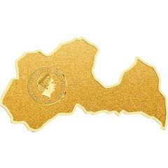 1/2 Dollar - Elizabeth II Latvia
