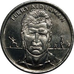 Medal - Ashes Series 1990-91 Terry Alderman