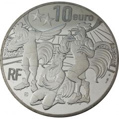 10 Euros France, World Champions, silver proof