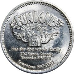 Souvenir Token - Funland Toronto