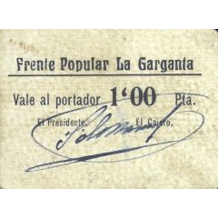 1 Peseta La Garganta