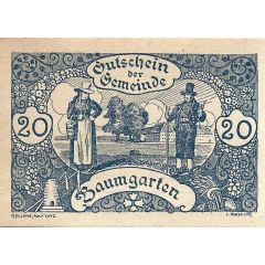 20 Heller Baumgarten