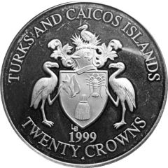 20 crowns - Elizabeth II Jumping Marlins
