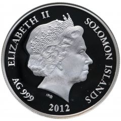 5 Dollars - Elizabeth II St. Michael`s Golden-Domed Monastery