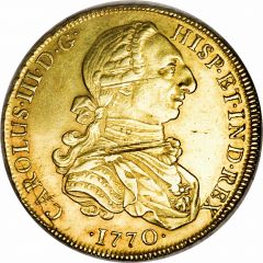 8 Escudos - Carlos III
