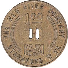 1 Dollar - The New River Company Stanaford, West Virginia