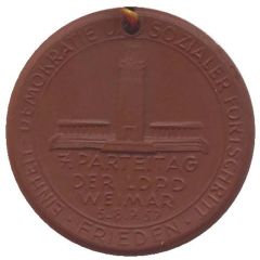Medal - LDPD 7th Party Congress