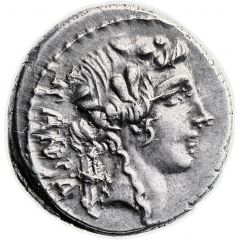 Denarius Vibia: Gaius Vibius Pansa Caetronianus, PANSA / C•VIBIVS•C•F•C•N