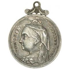Medal - Victoria Adelaide Exhibition, silver, 23mm