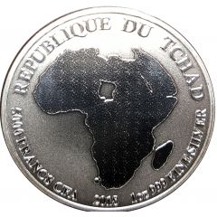 5000 Francs CFA African Lion