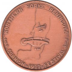 Token - Cornish Festival Northern Yorke Peninsula Coin Club