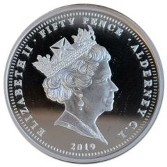 50 Pence - Elizabeth II 75 Anniversary D-Day - Utah