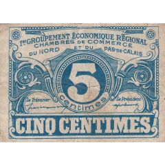 5 Centimes - Chambres de Commerce du Nord et du Pas-de-Calais