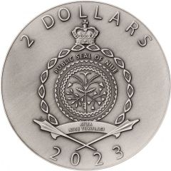 2 Dollars - Charles III Treasures of ancient civilizations IV