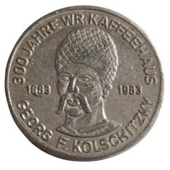Medal - 300 Jahre Wiener Kaffeehaus George F. Kolschitzky