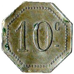 10 Centimes - Cantinier Forster - Alès [30]
