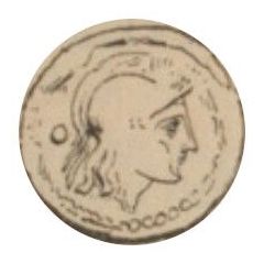 Quadrans Aburii: Marcus Aburius Marci Filius Geminus, GEM / M•ABVRIMF ROMA