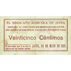 25 Céntimos Jávea