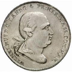 1 Thaler - William IX Bieberer Ausbeute