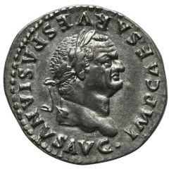 Denarius - Vespasian TR POT X COS VIIII
