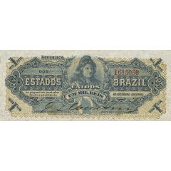 1 Mil Réis Thesouro Nacional, 8th Print