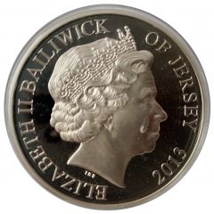 5 Pounds - Elizabeth II Birth of Prince George, Silver Proof