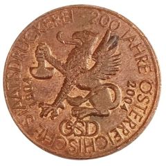 Medal - 200 Years of Austrian State Printing Office