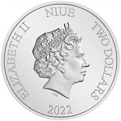 2 Dollars - Elizabeth II Aquaman
