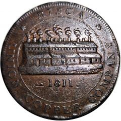 1 Penny Birmingham - Risca Union Copper Company