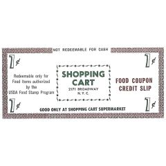 1 Cent - Shopping Cart Supermarket New York, New York