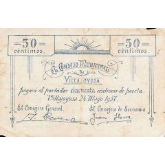 50 Céntimos Villajoyosa