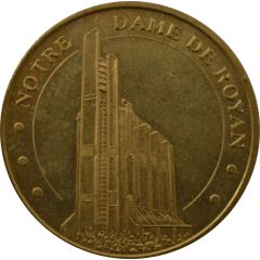 Tourist token - Monnaie de Paris - Royan - Notre-Dame de Royan