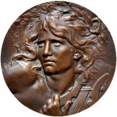 Medal - Orpheus Bronze, uniface
