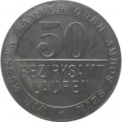 50 Pfennig - Laufen