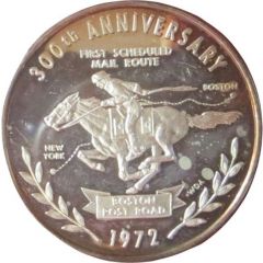 Medallion - 300th Anniversary of Boston Post