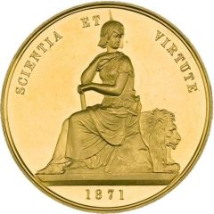 Award - Victoria Royal Artillery Institution, gold