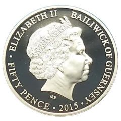 50 Pence - Elizabeth II WWI - woman