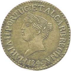 1/2 PARDAU - Maria II Goa Mint