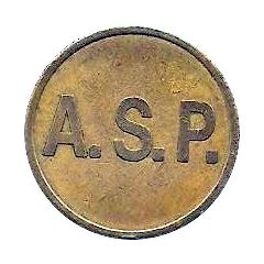 Token - A.S.P. Iowa Prison