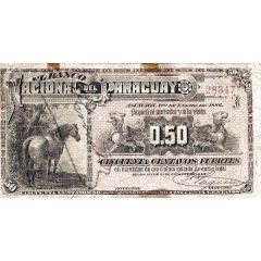 50 Centavos Fuertes Banco Nacional del Paraguay