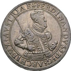 2 Thalers - Ferdinand II Posthumous, Hall