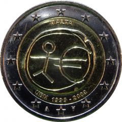 2 Euros 10 Years of EMU