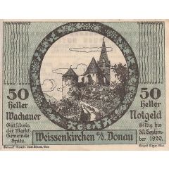 50 Heller Wachau - Weissenkirchen