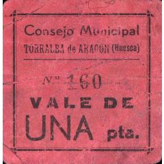 1 Peseta Torralba de Aragón