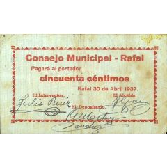 50 Céntimos Rafal