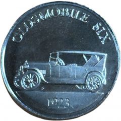Franklin Mint - Collection of Antique Car Coins - Series 1 Oldsmobile Six
